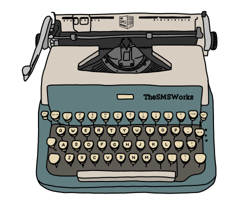 SMS Works Typewriter
