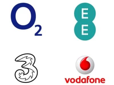 Mobile network operator logos