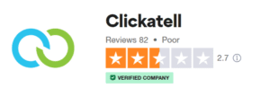 Clickatell trustpilot score